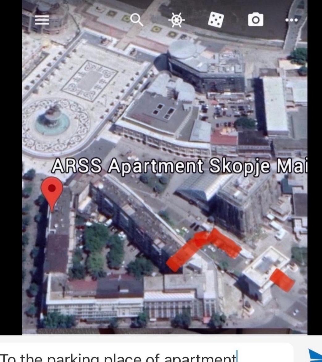 Arss Apartment Skopje Main Square Exterior foto